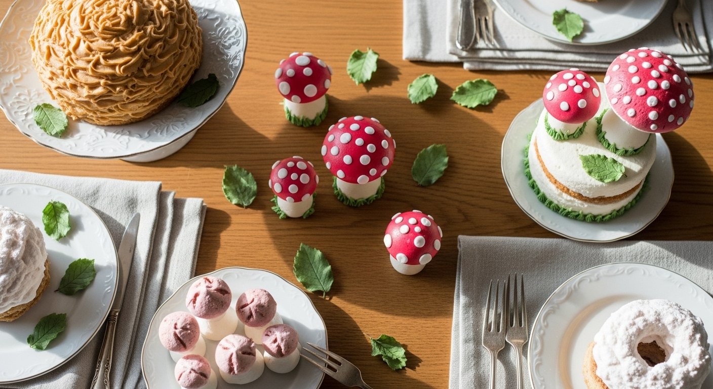 29 Gorgeous Mushroom Cake Decoration Ideas For Storybook Dessert Tables