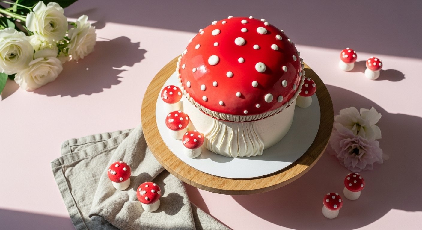 27 Magical Mushroom Birthday Cake Designs For Cute Celebrations