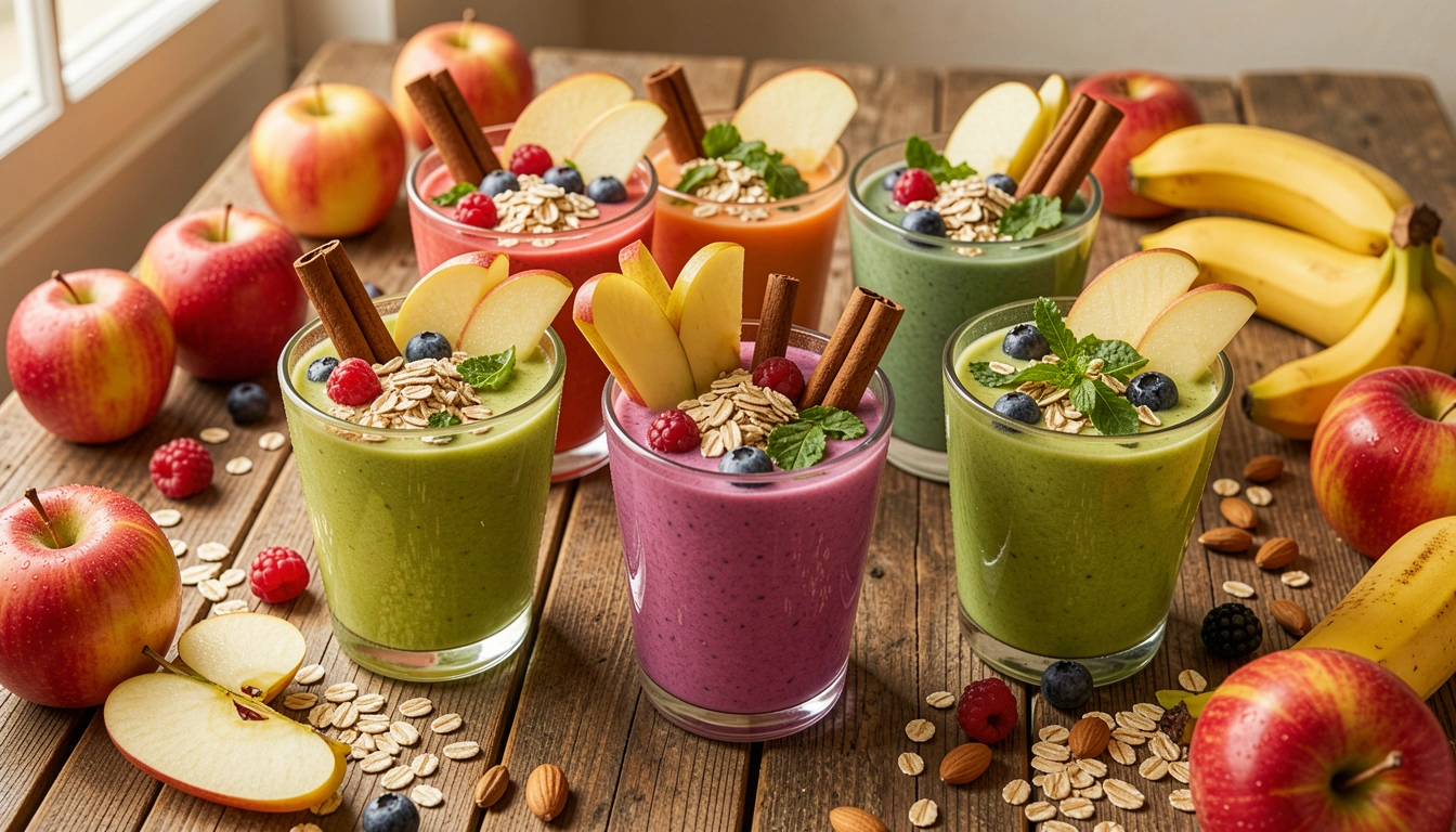 7 Apple Breakfast Smoothie Recipes Perfect for Busy Mornings