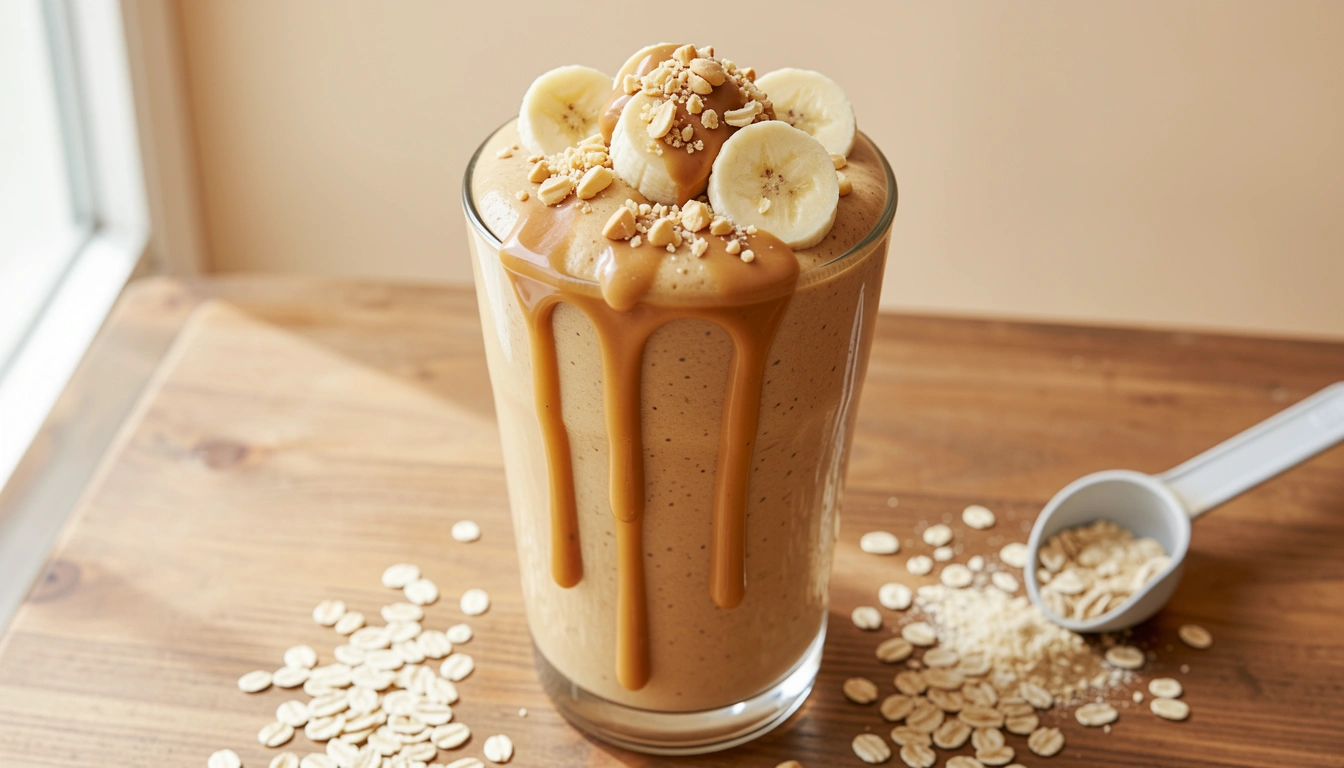 11 Protein-Packed Peanut Butter Breakfast Smoothie Recipes for Gains