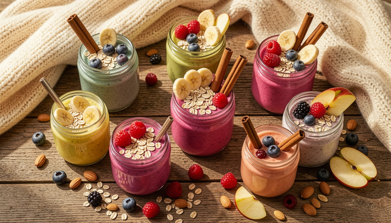 17 Hearty Porridge Smoothie Breakfast Recipes for Cozy Mornings
