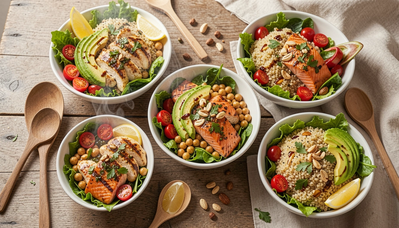 23 Satisfying Dinner Salad Bowl Recipes for Clean Eating