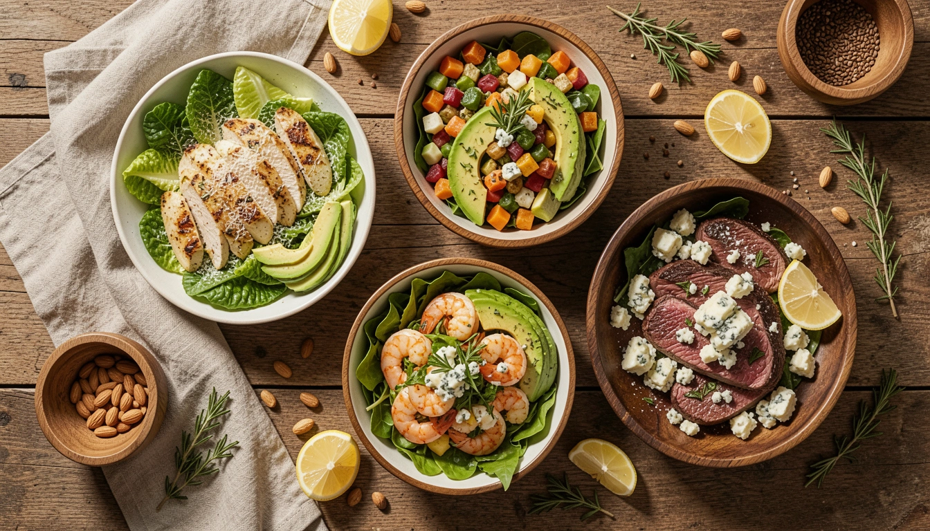 23 Low-Carb Dinner Salad Recipes to Stay in Ketosis