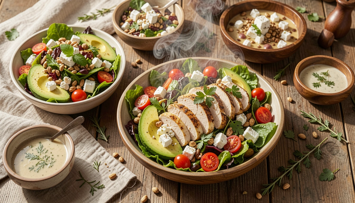 20 Fresh Salad Recipes for Chicken Dinner Combinations