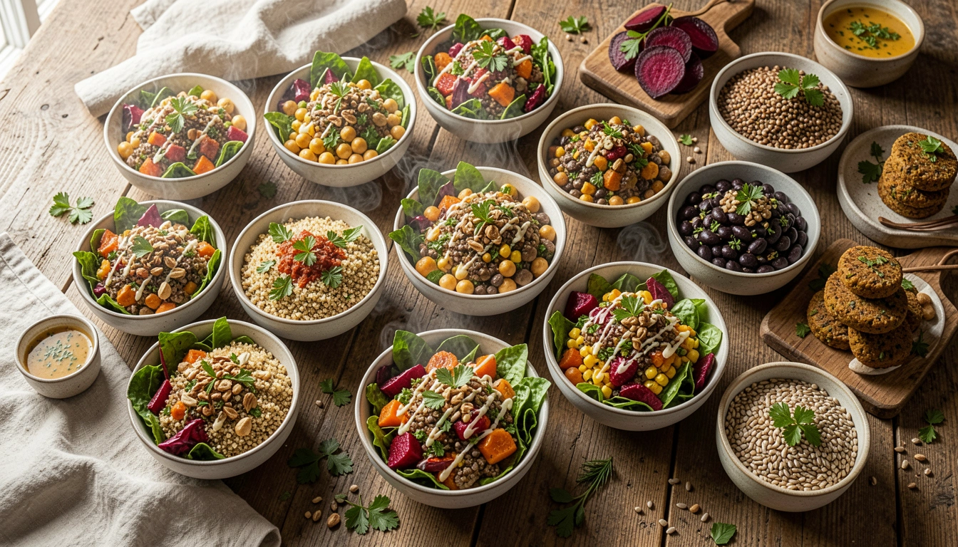21 Hearty Salad Recipes for Vegetarian Dinner Satisfaction
