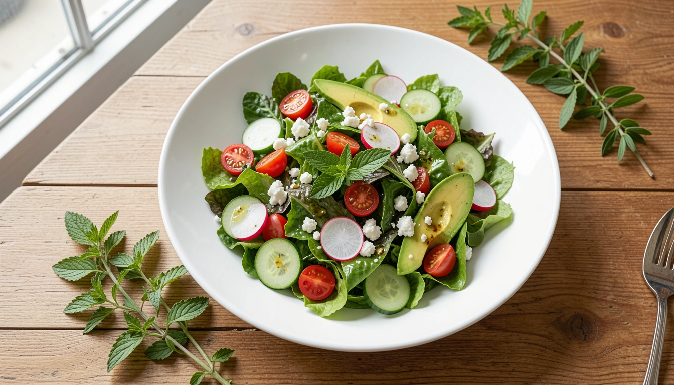 How to Make Green Salad for Dinner Like a Restaurant Chef