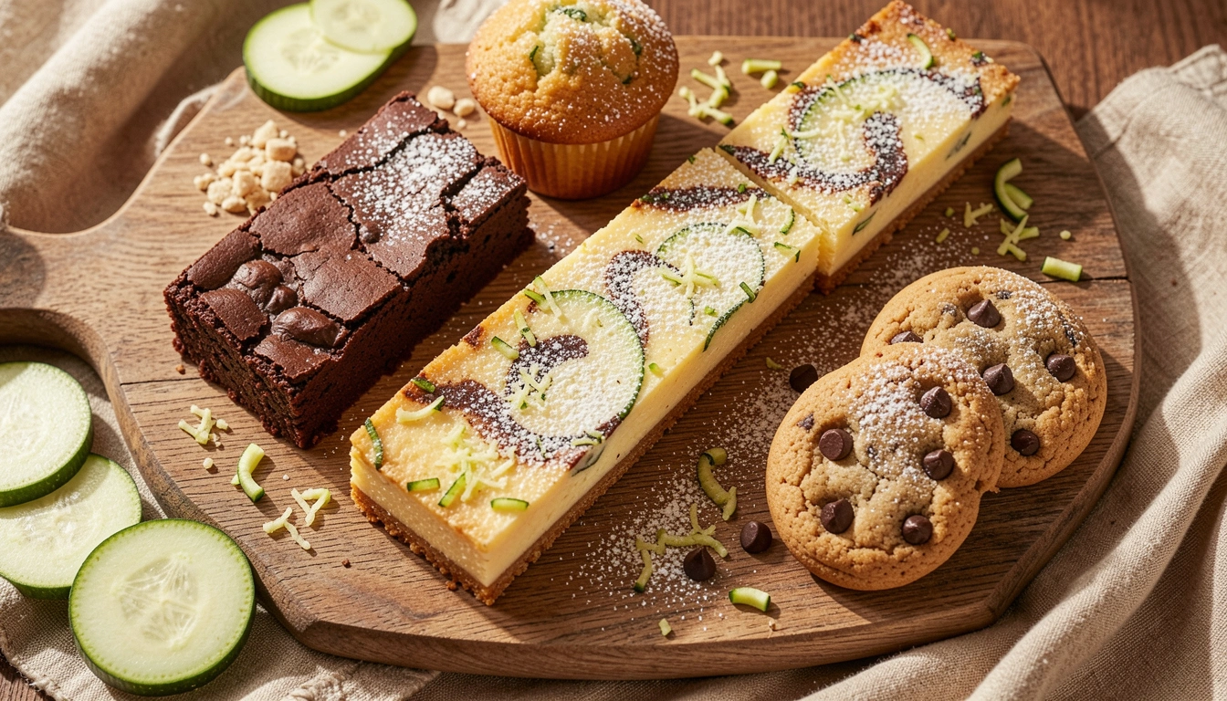 18 Low-Carb Zucchini Dessert Recipes for Keto Dieters