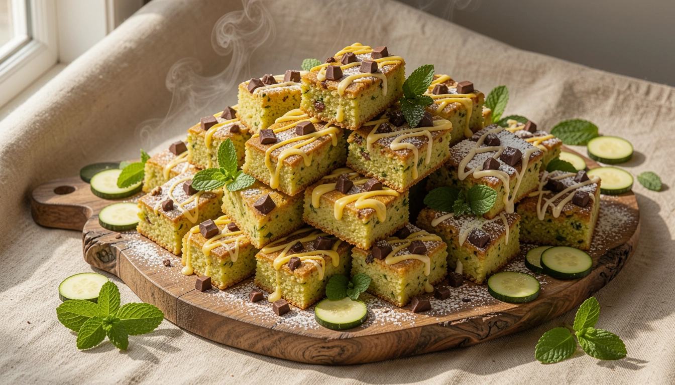 17 Easy Zucchini Dessert Bars Recipes for Potluck Parties
