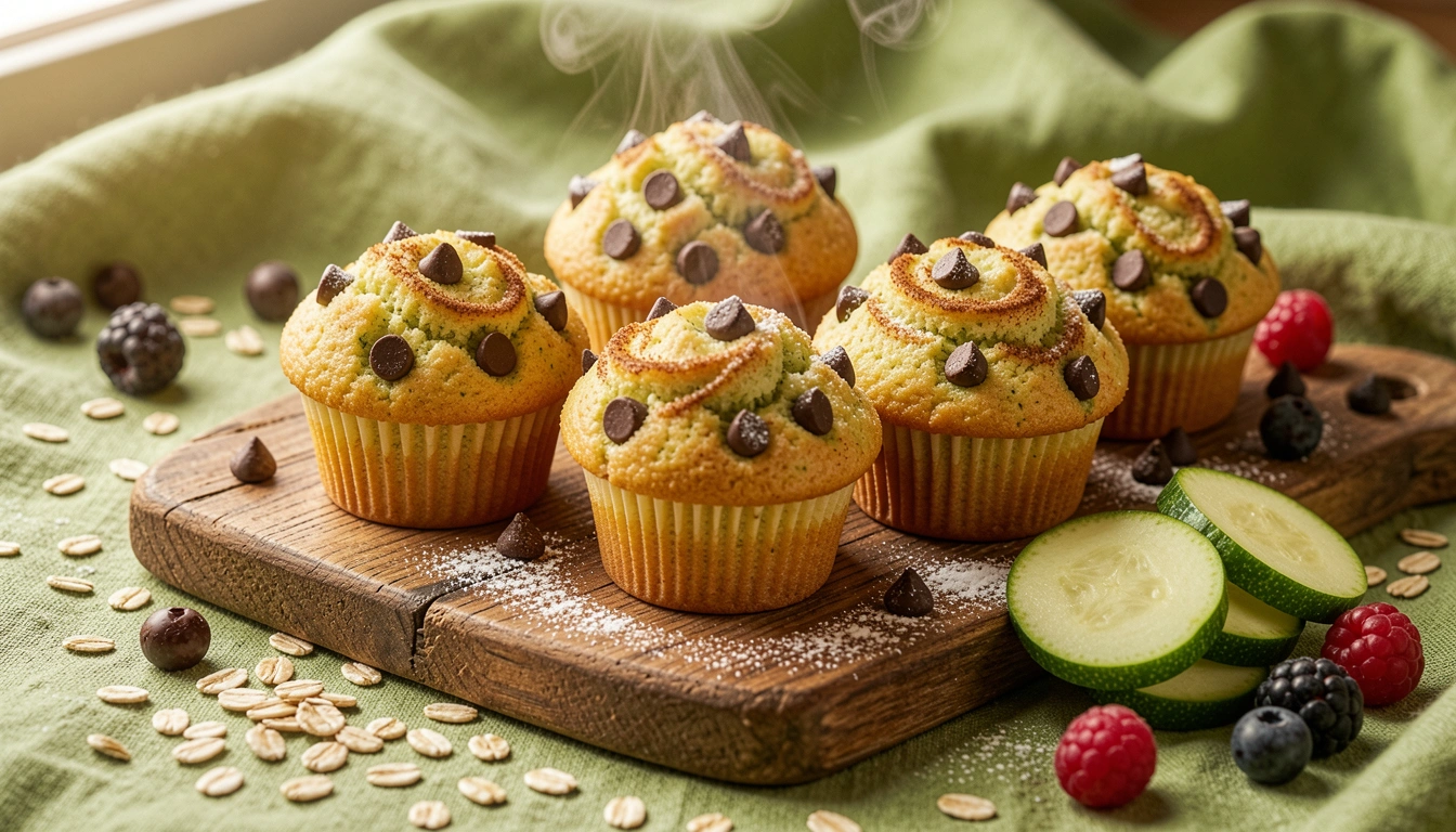 10 Fluffy Zucchini Dessert Muffins Recipes for Breakfast